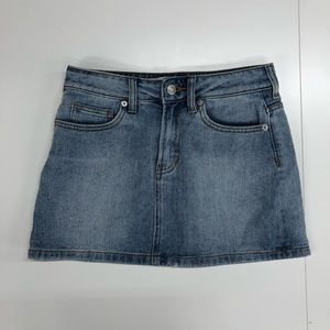 Brandy Melville jean mini skirt (25)